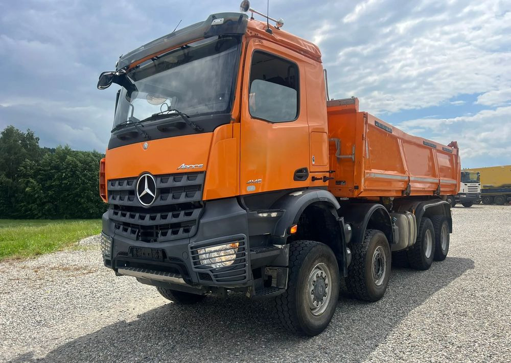 Mercedes-Benz Arocs 4145 | Wywrotka Meiller | 8x6 | Bordmatik | Allroad | Euro 6 | - Самосвал камион: снимка 1 Mercedes-Benz Arocs 4145 | Wywrotka Meiller | 8x6 | Bordmatik | Allroad | Euro 6 | - Самосвал камион: снимка 1