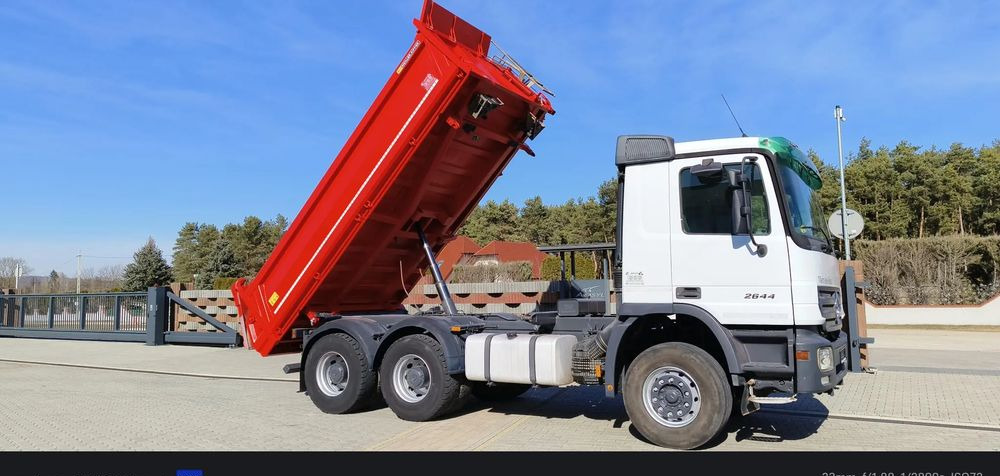 Mercedes-Benz Mercedes-Benz Actros 2644 K/ 6x4 / Meiller Retarder /Wywrotka/Euro 3 - Самосвал камион: снимка 5 Mercedes-Benz Mercedes-Benz Actros 2644 K/ 6x4 / Meiller Retarder /Wywrotka/Euro 3 - Самосвал камион: снимка 5