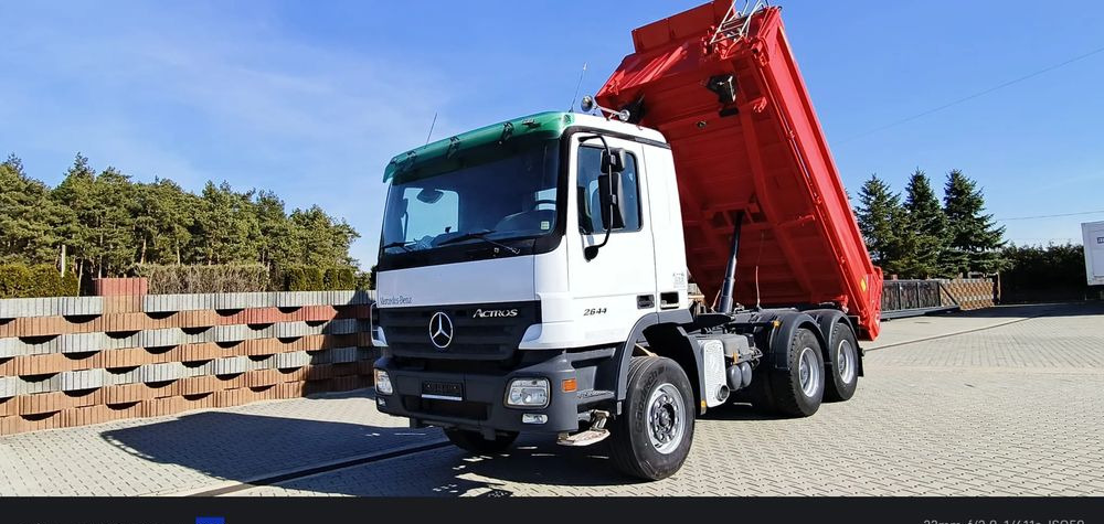 Mercedes-Benz Mercedes-Benz Actros 2644 K/ 6x4 / Meiller Retarder /Wywrotka/Euro 3 - Самосвал камион: снимка 5 Mercedes-Benz Mercedes-Benz Actros 2644 K/ 6x4 / Meiller Retarder /Wywrotka/Euro 3 - Самосвал камион: снимка 5