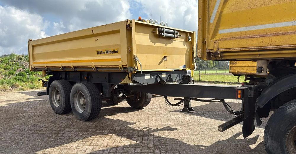 Miller Przyczepa Tandem R180 / Kiper Wywrotka x3 /Bordmatic-Manual/VIN:WMM000000C0056248/ 2013 - Самосвал ремарке: снимка 1 Miller Przyczepa Tandem R180 / Kiper Wywrotka x3 /Bordmatic-Manual/VIN:WMM000000C0056248/ 2013 - Самосвал ремарке: снимка 1