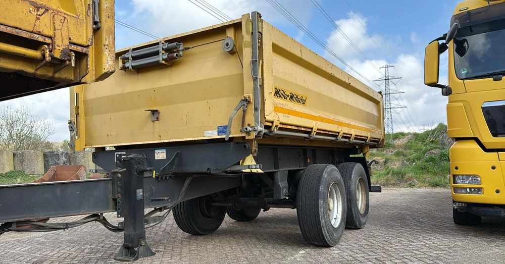 Miller Przyczepa Tandem R180 / Kiper Wywrotka x3 /Bordmatic-Manual/VIN:WMM000000C0056248/ 2013 - Самосвал ремарке: снимка 2 Miller Przyczepa Tandem R180 / Kiper Wywrotka x3 /Bordmatic-Manual/VIN:WMM000000C0056248/ 2013 - Самосвал ремарке: снимка 2