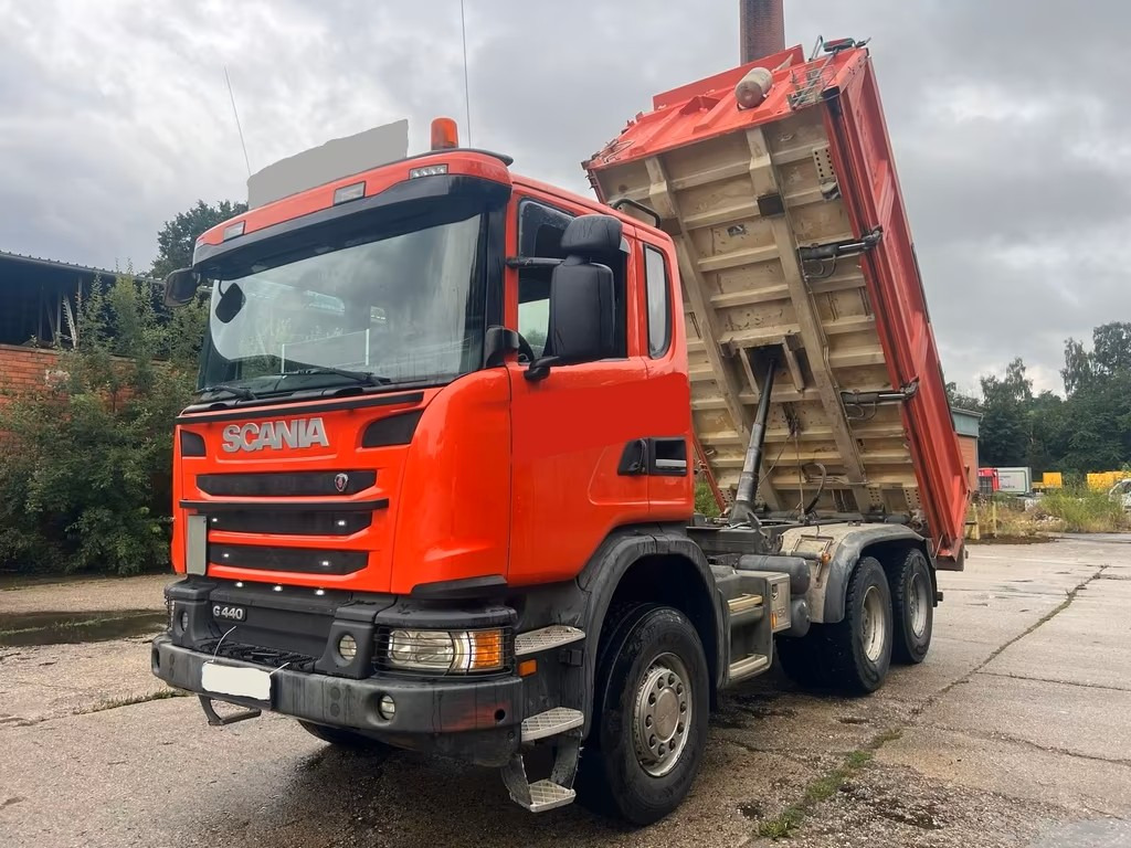 Scania G440 6x4 Meiller Kipper | Retarder | Euro 5 | Bordmatic - Самосвал камион: снимка 1 Scania G440 6x4 Meiller Kipper | Retarder | Euro 5 | Bordmatic - Самосвал камион: снимка 1