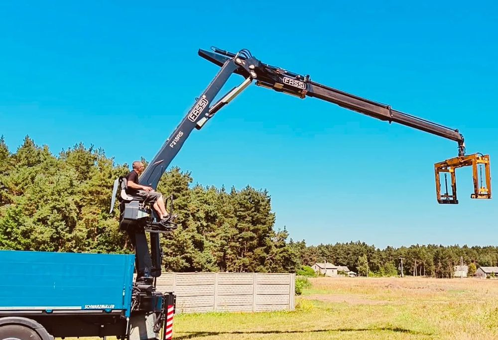 Scania R 500 6x2 z żurawiem Fassi F 215 AS – 2019 – Euro 6 –Retarder -Oś skrętna - Gotowa do pracy! - Камион с кран, Бордови камион: снимка 5 Scania R 500 6x2 z żurawiem Fassi F 215 AS – 2019 – Euro 6 –Retarder -Oś skrętna - Gotowa do pracy! - Камион с кран, Бордови камион: снимка 5