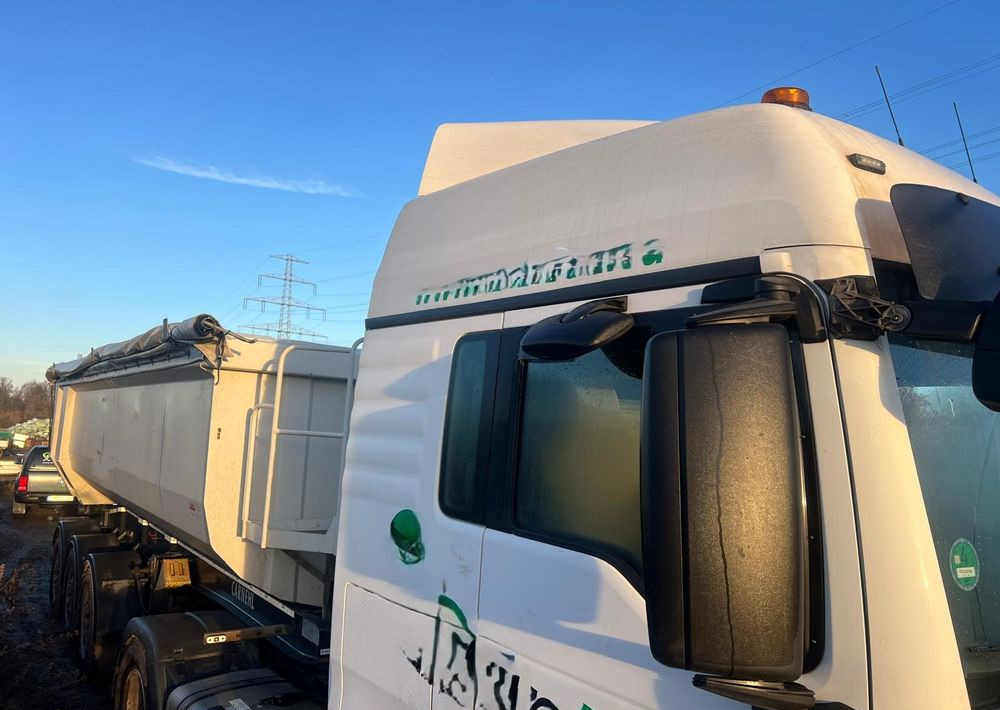 MAN TGX 500 KM (2017) / EURO 6 + Naczepa wywrotka 3-osiowa CARNEHL (2021) / oś podnoszona - Влекач, Самосвал полуремарке: снимка 2 MAN TGX 500 KM (2017) / EURO 6 + Naczepa wywrotka 3-osiowa CARNEHL (2021) / oś podnoszona - Влекач, Самосвал полуремарке: снимка 2