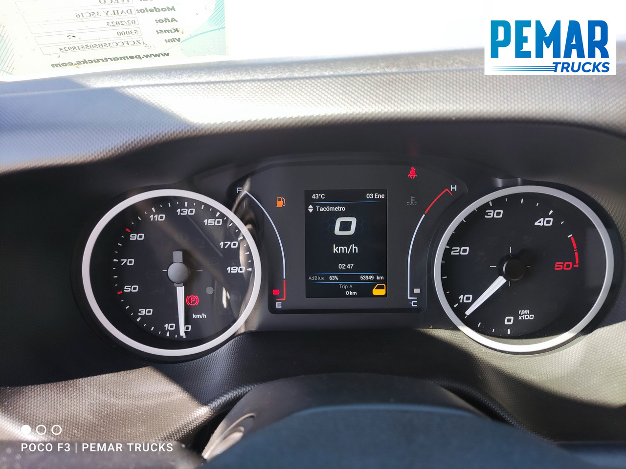 Лекотоварен автомобил фургон IVECO DAILY 35C16 CAJA CERRADA DOBLE RUEDA: снимка 19