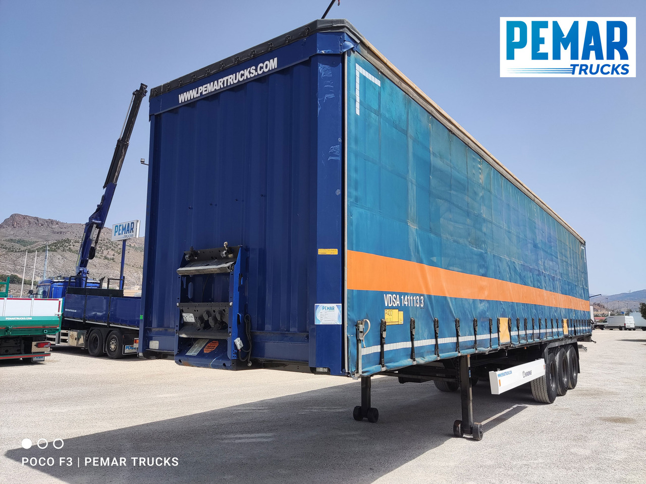 KRONE SD TAUTLINER PLATAFORMA ELEVADORA - Брезентово полуремарке: снимка 1 KRONE SD TAUTLINER PLATAFORMA ELEVADORA - Брезентово полуремарке: снимка 1