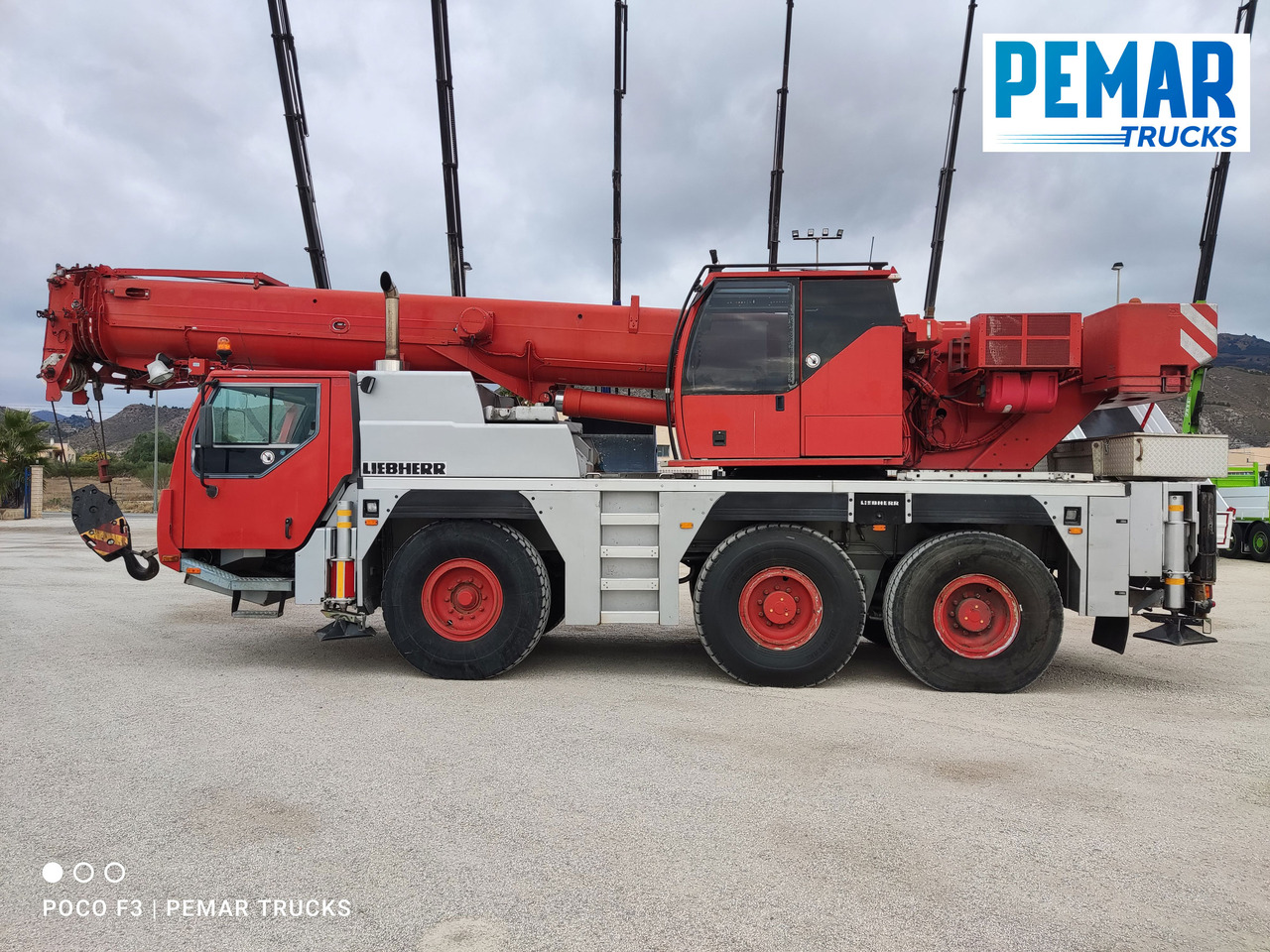 Автокран LIEBHERR LTM 1045-1 AUTOGRUA 6X4: снимка 23