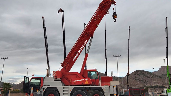 Автокран LIEBHERR LTM 1045-1 AUTOGRUA 6X4: снимка 8