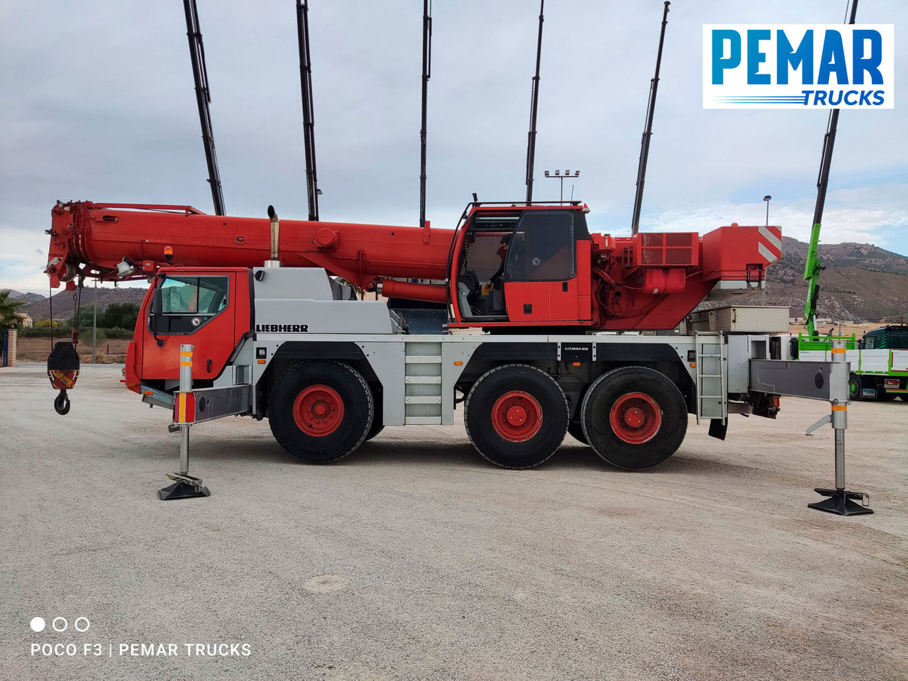Автокран LIEBHERR LTM 1045-1 AUTOGRUA 6X4: снимка 12