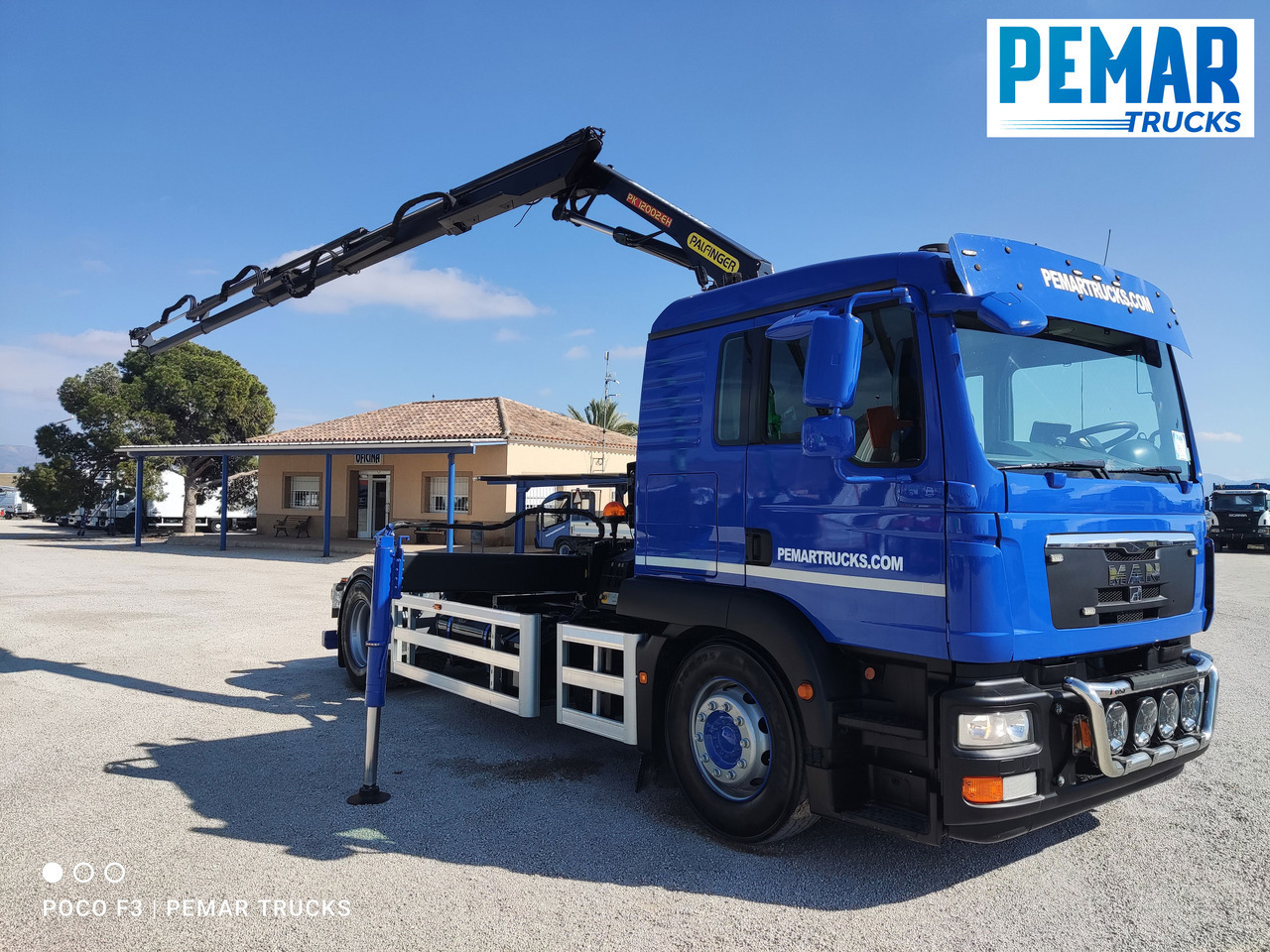 Лизинг на MAN TGM 18.290 GRUA MULTILIFT MAN TGM 18.290 GRUA MULTILIFT: снимка 15