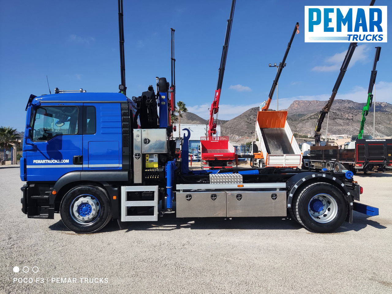 Лизинг на MAN TGM 18.290 GRUA MULTILIFT MAN TGM 18.290 GRUA MULTILIFT: снимка 9