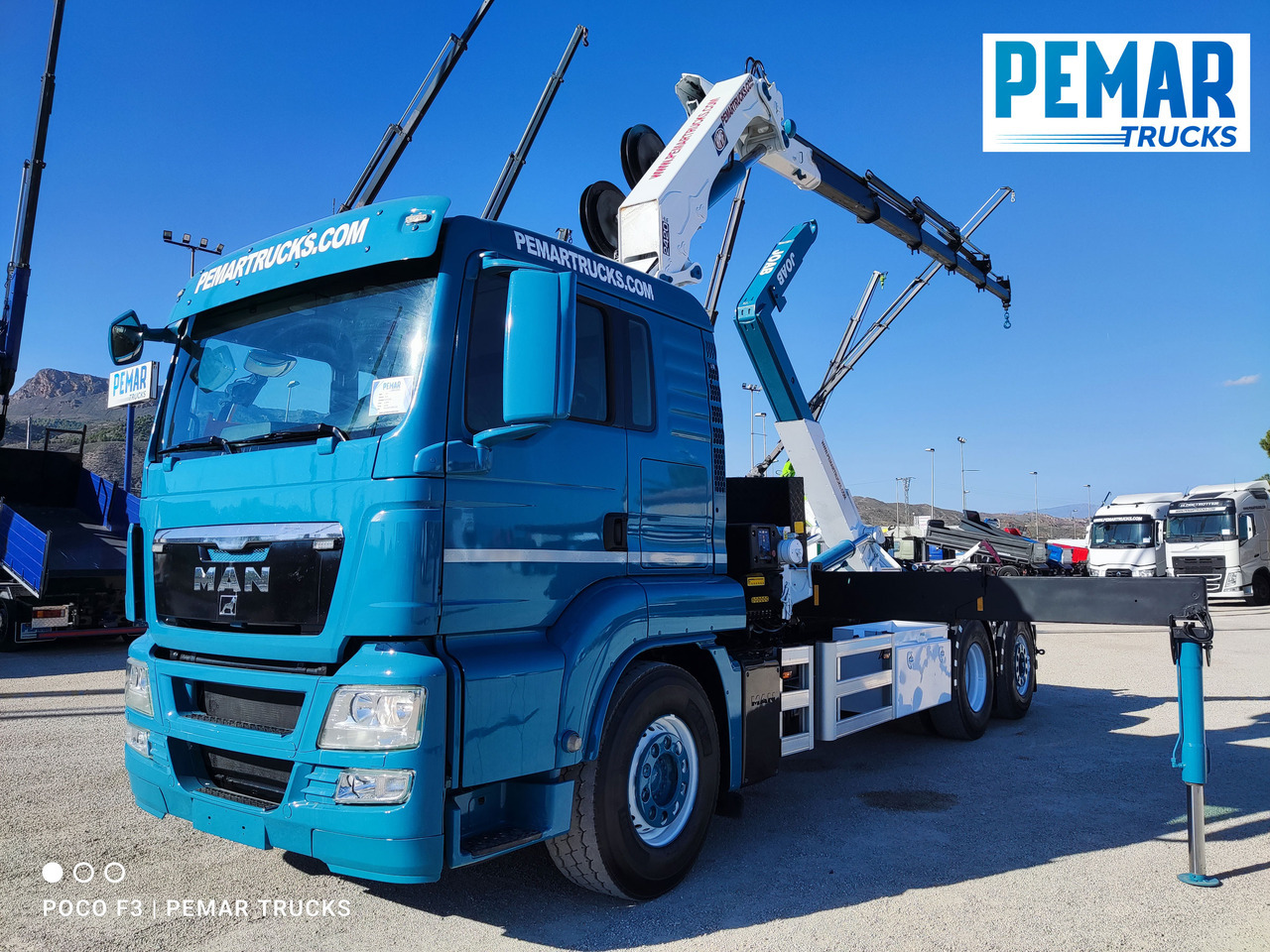 MAN TGS 26.480 6X2 GRUA MULTILIFT - Самосвал камион, Камион с кран: снимка 1 MAN TGS 26.480 6X2 GRUA MULTILIFT - Самосвал камион, Камион с кран: снимка 1