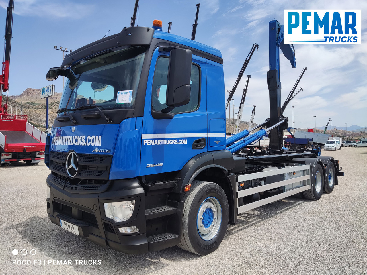 MERCEDES-BENZ ANTOS 2546 6X2 MULTILIFT - Контейнеровоз/ Сменна каросерия камион: снимка 1 MERCEDES-BENZ ANTOS 2546 6X2 MULTILIFT - Контейнеровоз/ Сменна каросерия камион: снимка 1