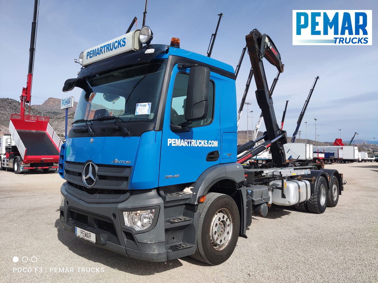 MERCEDES-BENZ ANTOS 2546 6X2 MULTILIFT - Контейнеровоз/ Сменна каросерия камион: снимка 1 MERCEDES-BENZ ANTOS 2546 6X2 MULTILIFT - Контейнеровоз/ Сменна каросерия камион: снимка 1