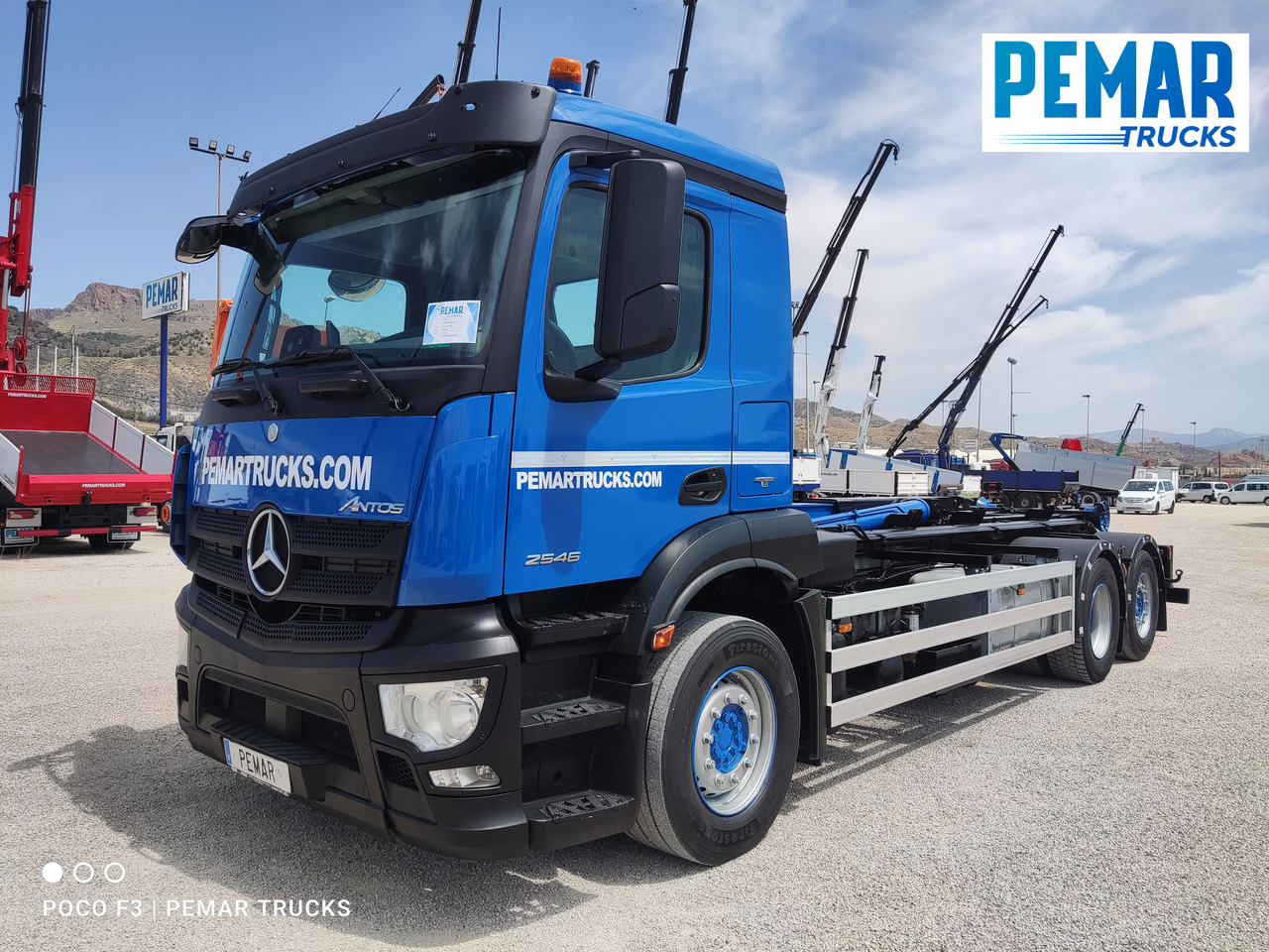 MERCEDES-BENZ ANTOS 2546 6X2 MULTILIFT - Контейнеровоз/ Сменна каросерия камион: снимка 2 MERCEDES-BENZ ANTOS 2546 6X2 MULTILIFT - Контейнеровоз/ Сменна каросерия камион: снимка 2