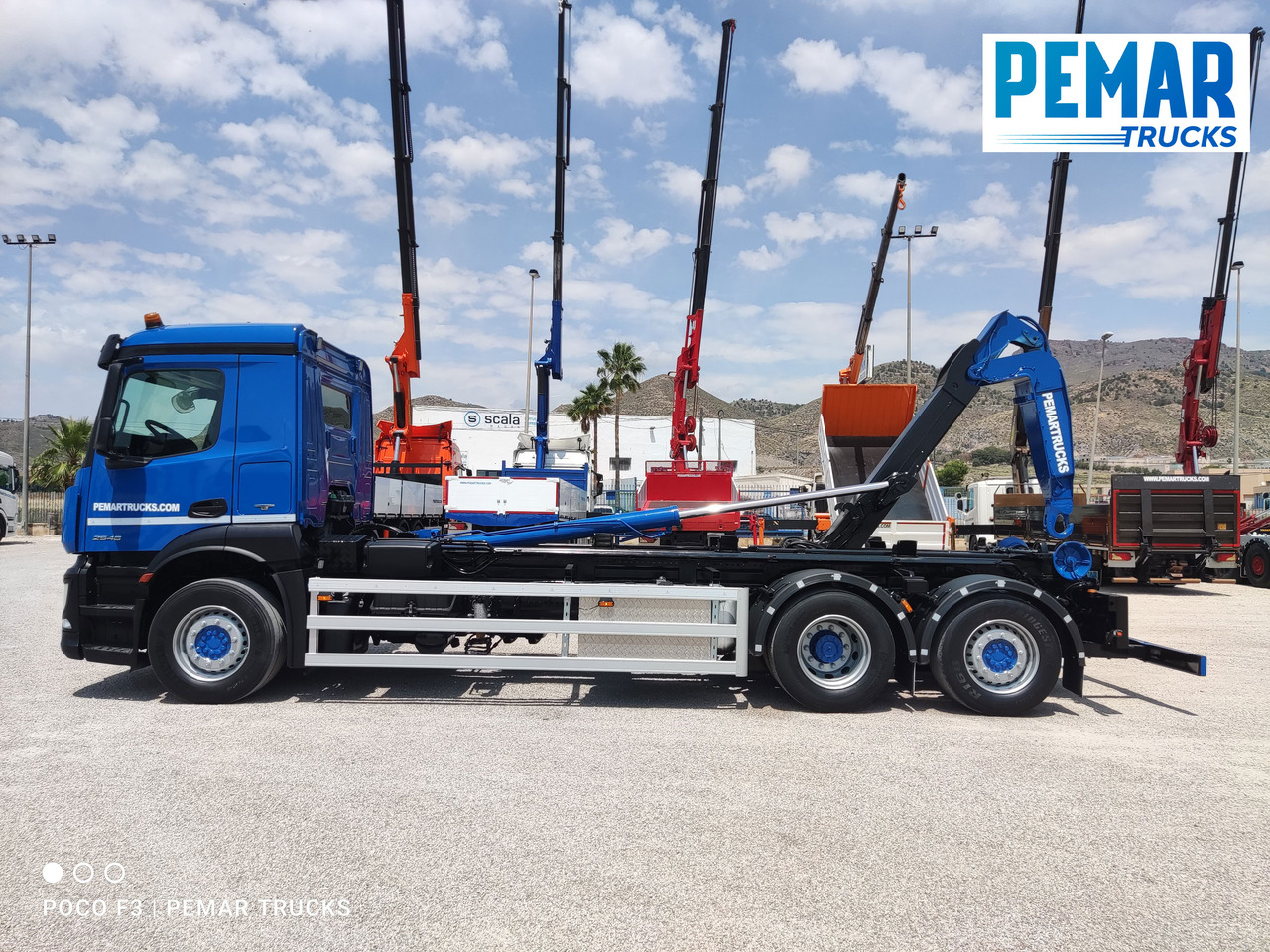 Контейнеровоз/ Сменна каросерия камион MERCEDES-BENZ ANTOS 2546 6X2 MULTILIFT: снимка 19 Контейнеровоз/ Сменна каросерия камион MERCEDES-BENZ ANTOS 2546 6X2 MULTILIFT: снимка 19