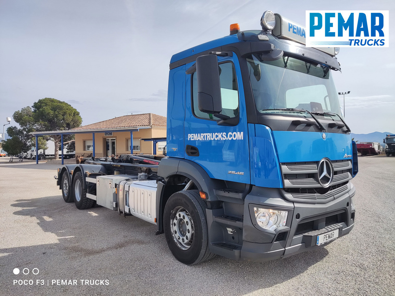 MERCEDES-BENZ ANTOS 2546 6X2 MULTILIFT - Контейнеровоз/ Сменна каросерия камион: снимка 4 MERCEDES-BENZ ANTOS 2546 6X2 MULTILIFT - Контейнеровоз/ Сменна каросерия камион: снимка 4