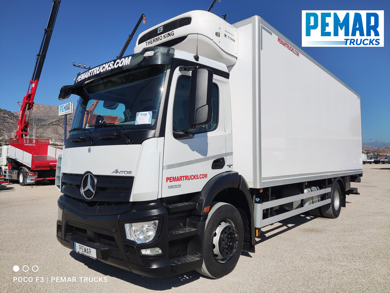 MERCEDES-BENZ MERCEDES BENZ ANTOS 1833 FRIGORIFICO 18T - Рефрижератор камион: снимка 1 MERCEDES-BENZ MERCEDES BENZ ANTOS 1833 FRIGORIFICO 18T - Рефрижератор камион: снимка 1