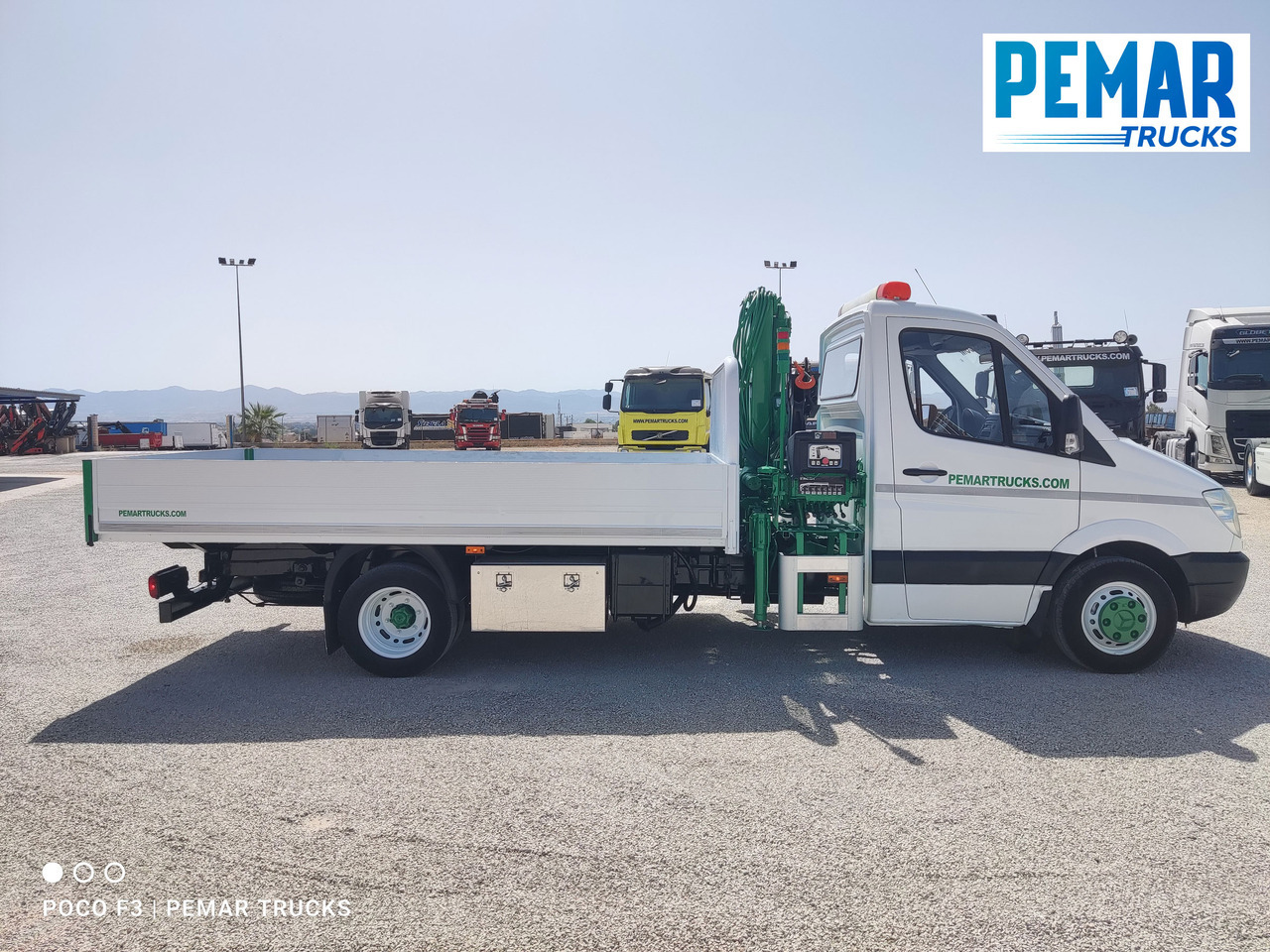 MERCEDES-BENZ SPRINTER 515 CDI GRUA CAJA FIJA 150 CV - Бордови камион, Камион с кран: снимка 4 MERCEDES-BENZ SPRINTER 515 CDI GRUA CAJA FIJA 150 CV - Бордови камион, Камион с кран: снимка 4
