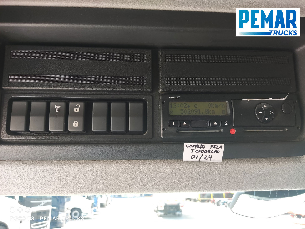 Рефрижератор камион RENAULT MIDLUM 270 FRIGORIFICO 16T EURO 5: снимка 26