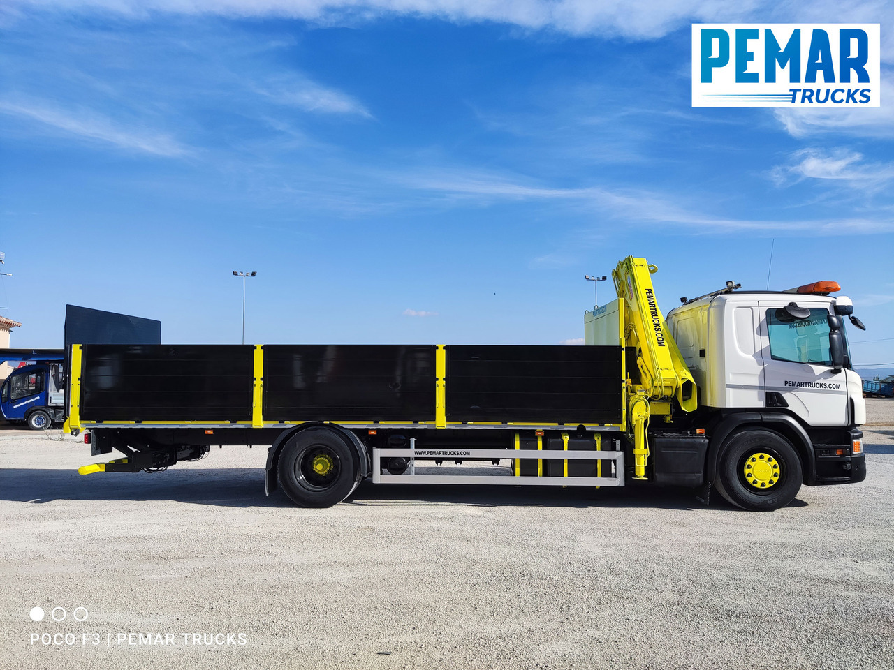 SCANIA P 250 GRUA CAJA FIJA - Камион с кран: снимка 5 SCANIA P 250 GRUA CAJA FIJA - Камион с кран: снимка 5