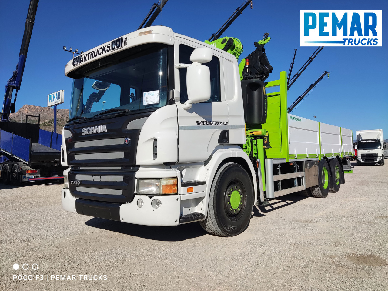SCANIA P 310 6X2 GRUA CAJA FIJA FASSI F 210 - Камион с кран: снимка 2 SCANIA P 310 6X2 GRUA CAJA FIJA FASSI F 210 - Камион с кран: снимка 2