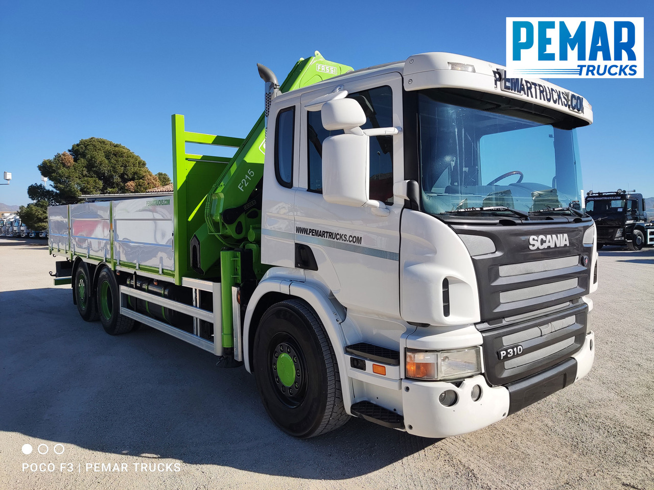 SCANIA P 310 6X2 GRUA CAJA FIJA FASSI F 210 - Камион с кран: снимка 4 SCANIA P 310 6X2 GRUA CAJA FIJA FASSI F 210 - Камион с кран: снимка 4