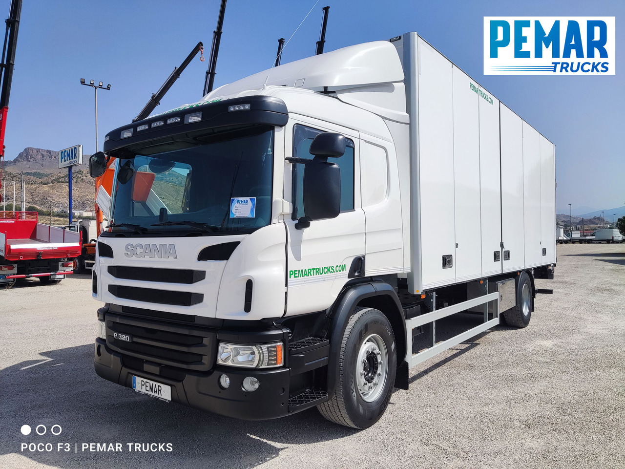 SCANIA P 320 CAJA CERRADA 18T EURO 6 - Камион фургон: снимка 1 SCANIA P 320 CAJA CERRADA 18T EURO 6 - Камион фургон: снимка 1