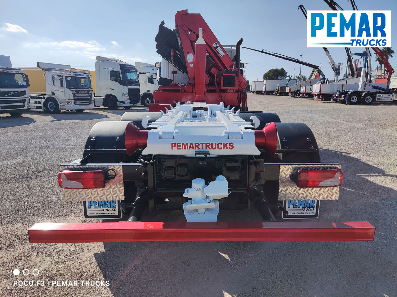 Камион с кран SCANIA P 420 GRUA GANCHO MULTILIFT 6X2: снимка 7