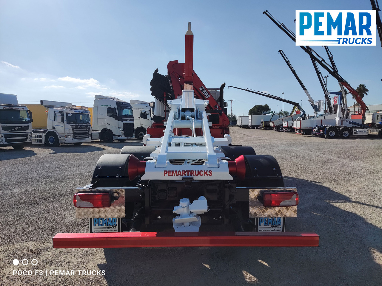Камион с кран SCANIA P 420 GRUA GANCHO MULTILIFT 6X2: снимка 12