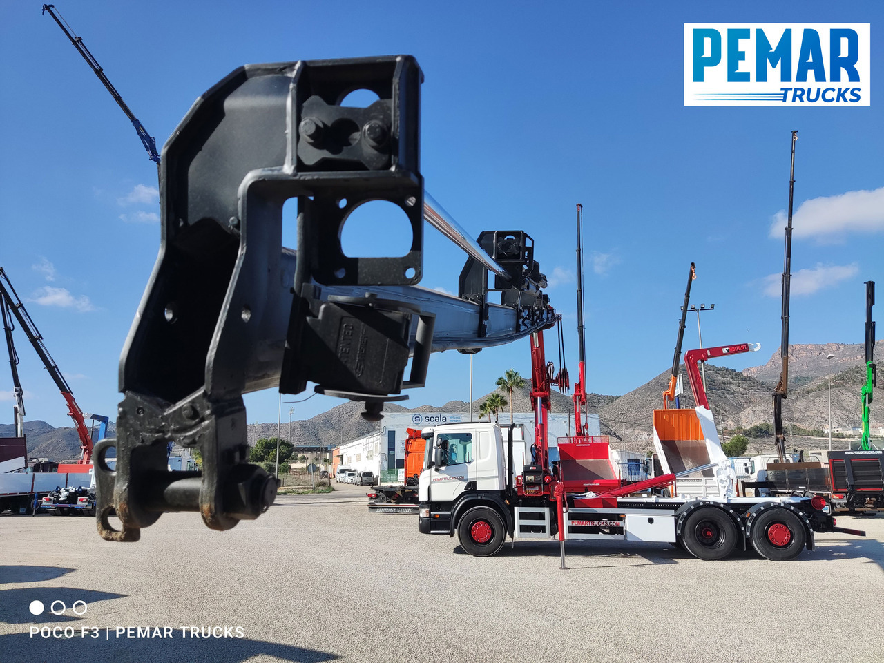 Камион с кран SCANIA P 420 GRUA GANCHO MULTILIFT 6X2: снимка 26