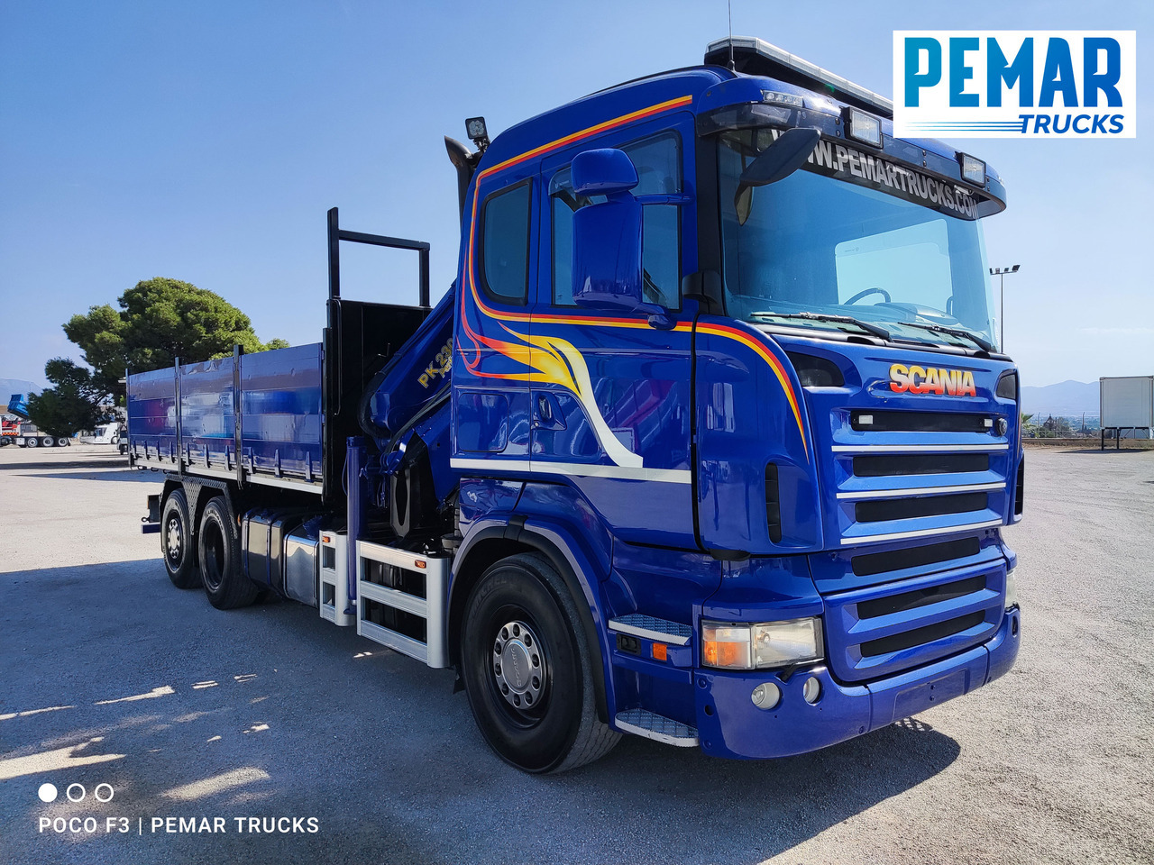 SCANIA R 420 6X2 GRUA PALFINGER PK 23002 BASCULANTE - Самосвал камион, Камион с кран: снимка 4 SCANIA R 420 6X2 GRUA PALFINGER PK 23002 BASCULANTE - Самосвал камион, Камион с кран: снимка 4