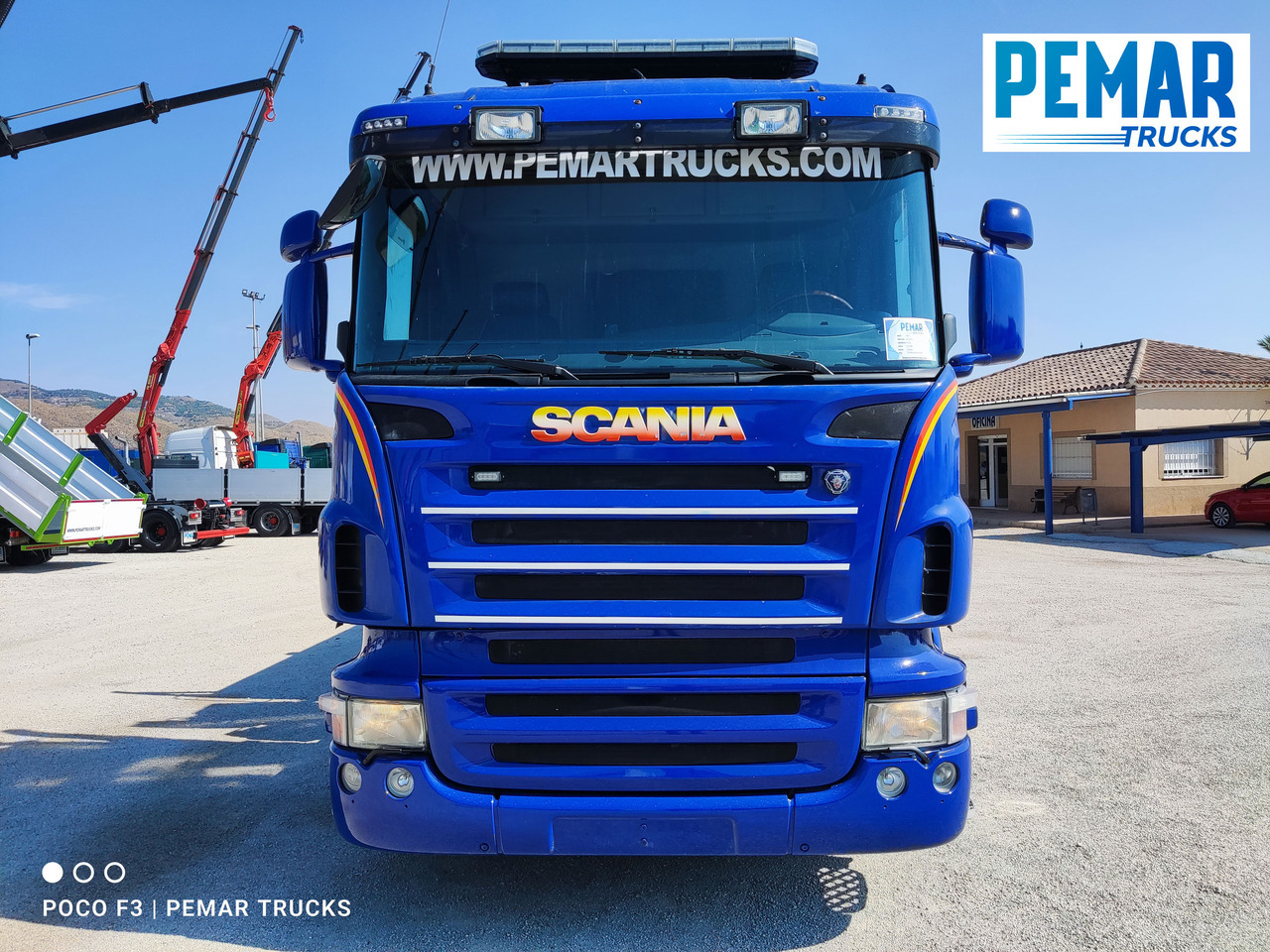 SCANIA R 420 6X2 GRUA PALFINGER PK 23002 BASCULANTE - Самосвал камион, Камион с кран: снимка 3 SCANIA R 420 6X2 GRUA PALFINGER PK 23002 BASCULANTE - Самосвал камион, Камион с кран: снимка 3