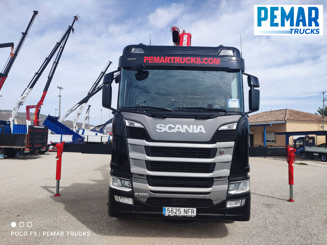 SCANIA R 500 6X2 GRUA CAJA FIJA - Камион с кран: снимка 2 SCANIA R 500 6X2 GRUA CAJA FIJA - Камион с кран: снимка 2