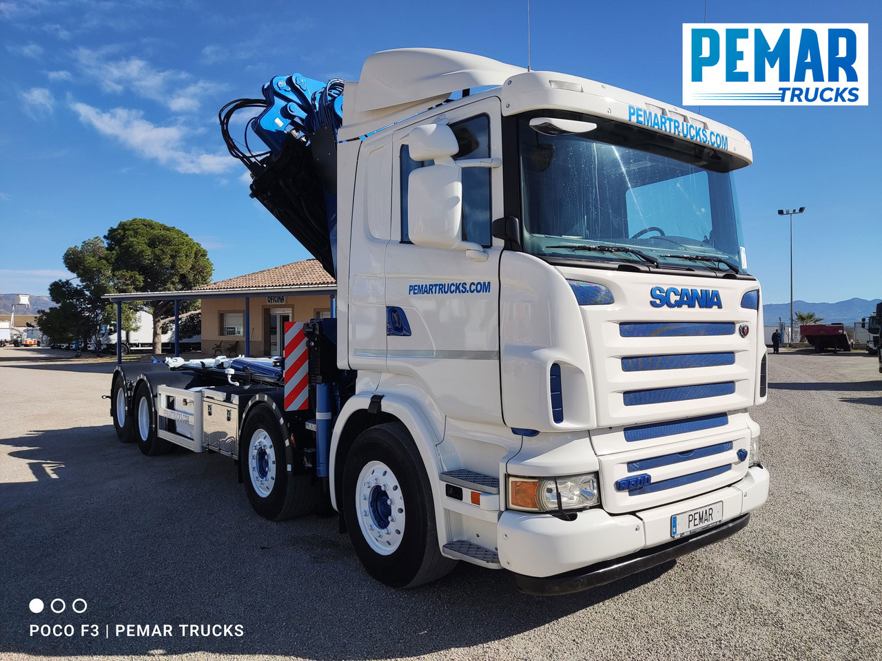 SCANIA R 500 GRUA GANCHO MULTILIFT - Контейнеровоз/ Сменна каросерия камион, Камион с кран: снимка 4 SCANIA R 500 GRUA GANCHO MULTILIFT - Контейнеровоз/ Сменна каросерия камион, Камион с кран: снимка 4