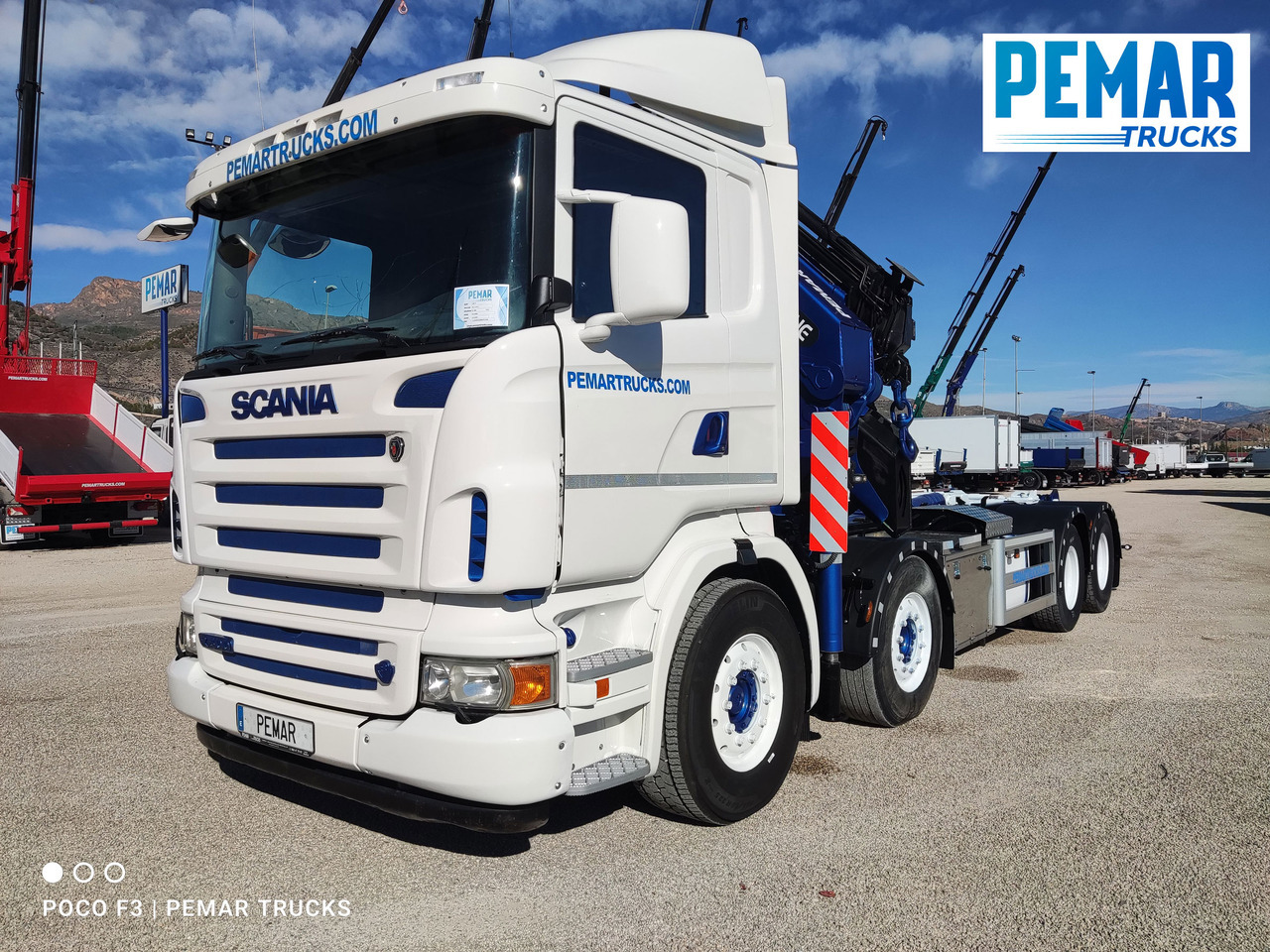 SCANIA R 500 GRUA GANCHO MULTILIFT - Контейнеровоз/ Сменна каросерия камион, Камион с кран: снимка 2 SCANIA R 500 GRUA GANCHO MULTILIFT - Контейнеровоз/ Сменна каросерия камион, Камион с кран: снимка 2