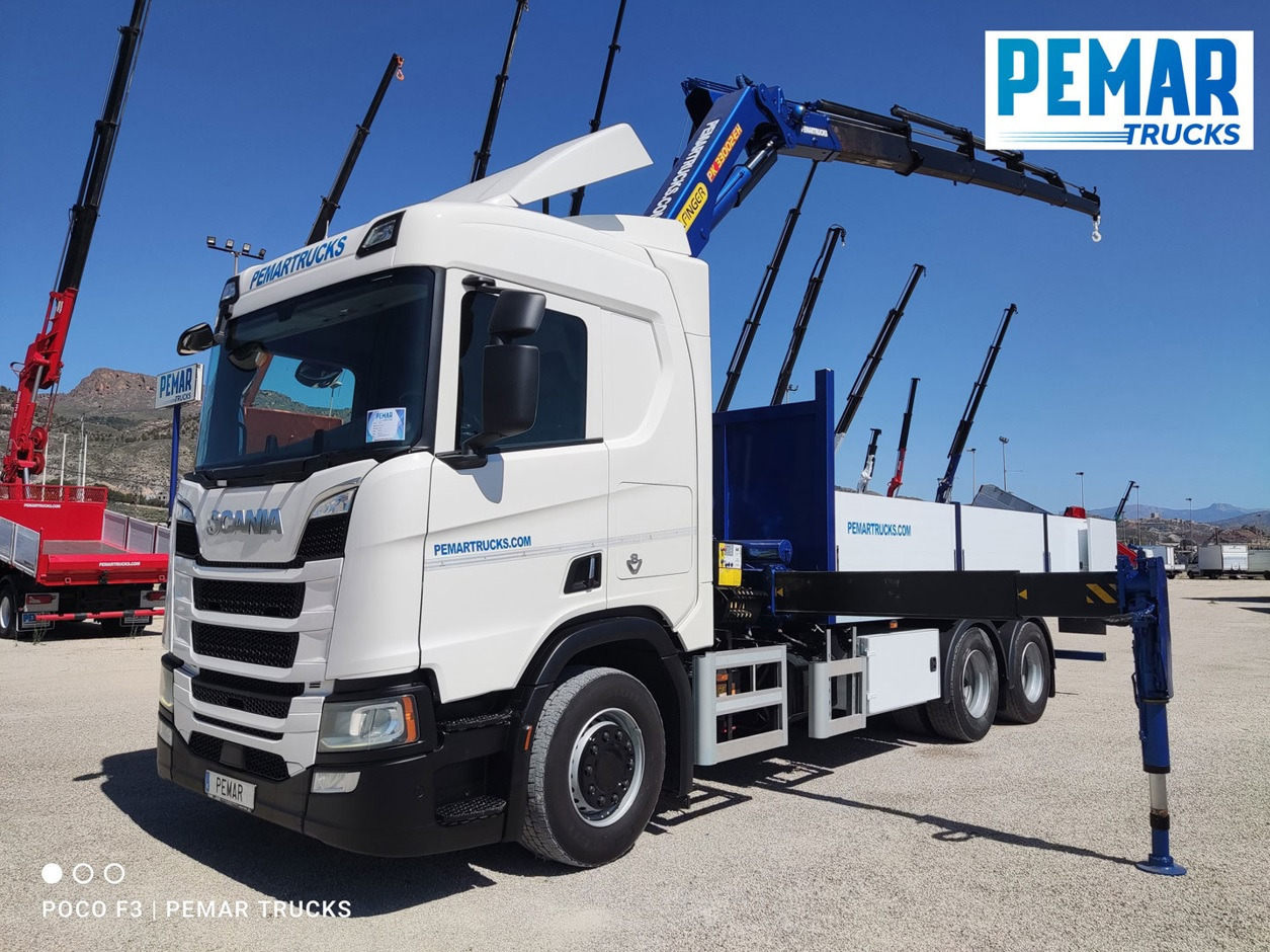 SCANIA R 520 6X2 GRUA CAJA FIJA - Камион с кран: снимка 2 SCANIA R 520 6X2 GRUA CAJA FIJA - Камион с кран: снимка 2
