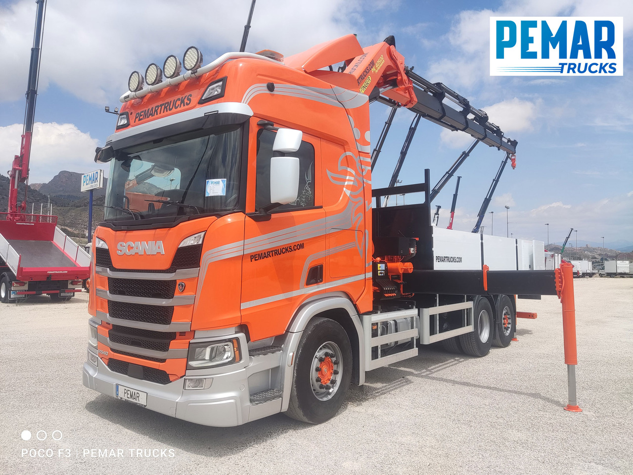 SCANIA R 540 6X2 GRUA CAJA FIJA - Бордови камион, Камион с кран: снимка 1 SCANIA R 540 6X2 GRUA CAJA FIJA - Бордови камион, Камион с кран: снимка 1