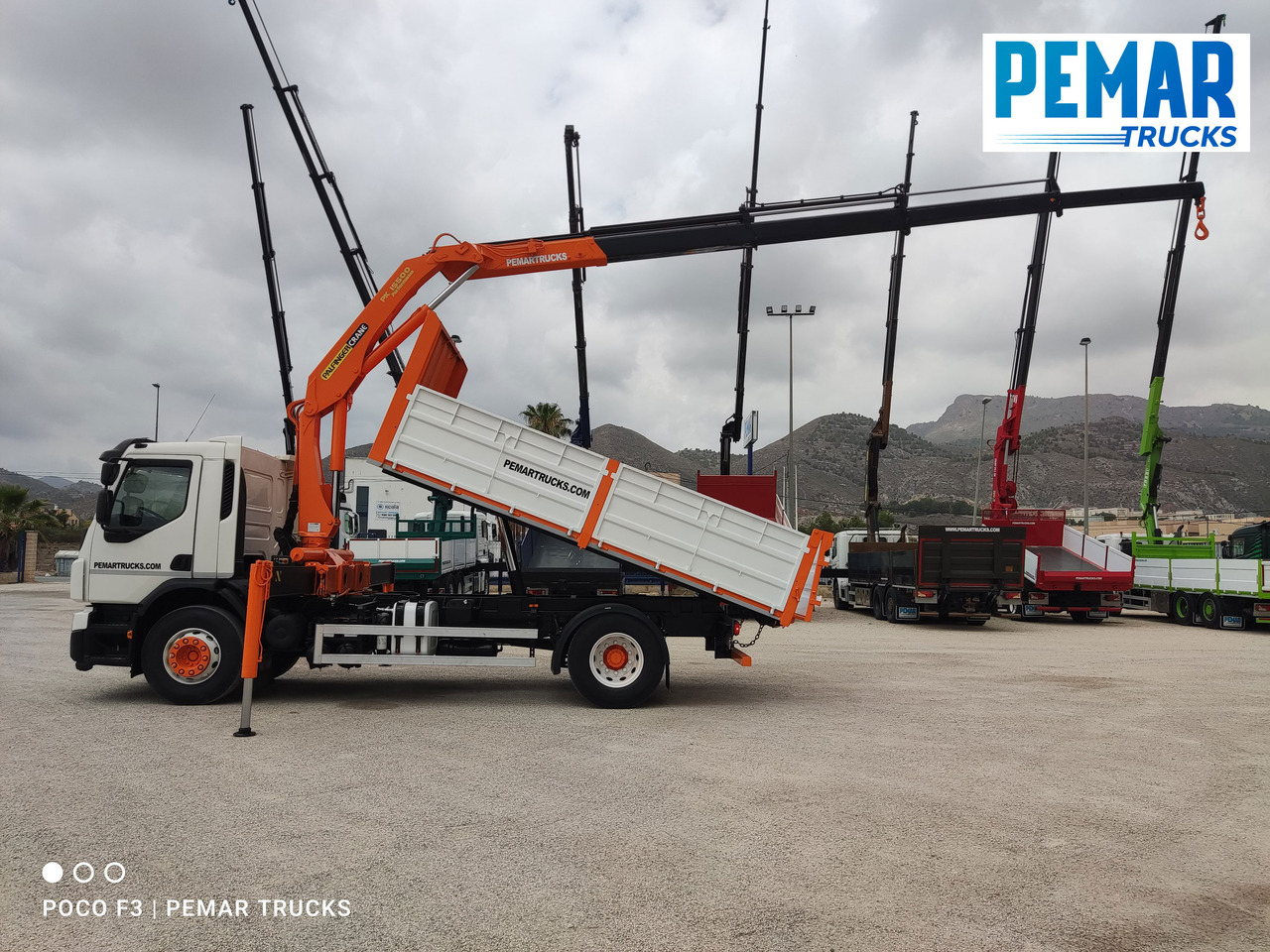 VOLVO FE 280 GRUA BASCULANTE 18T EURO 6 - Камион с кран: снимка 4 VOLVO FE 280 GRUA BASCULANTE 18T EURO 6 - Камион с кран: снимка 4