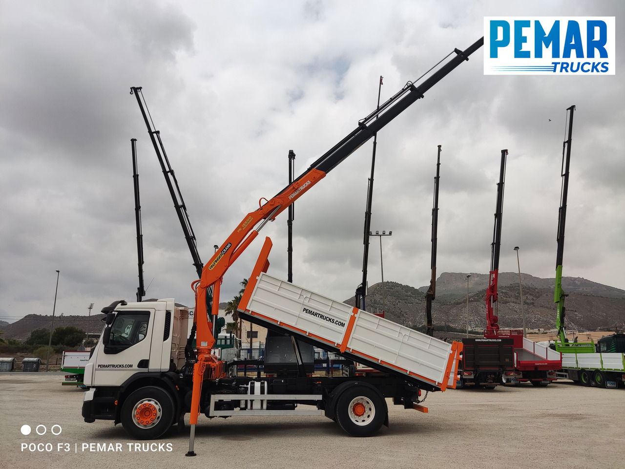VOLVO FE 280 GRUA BASCULANTE 18T EURO 6 - Камион с кран: снимка 5 VOLVO FE 280 GRUA BASCULANTE 18T EURO 6 - Камион с кран: снимка 5