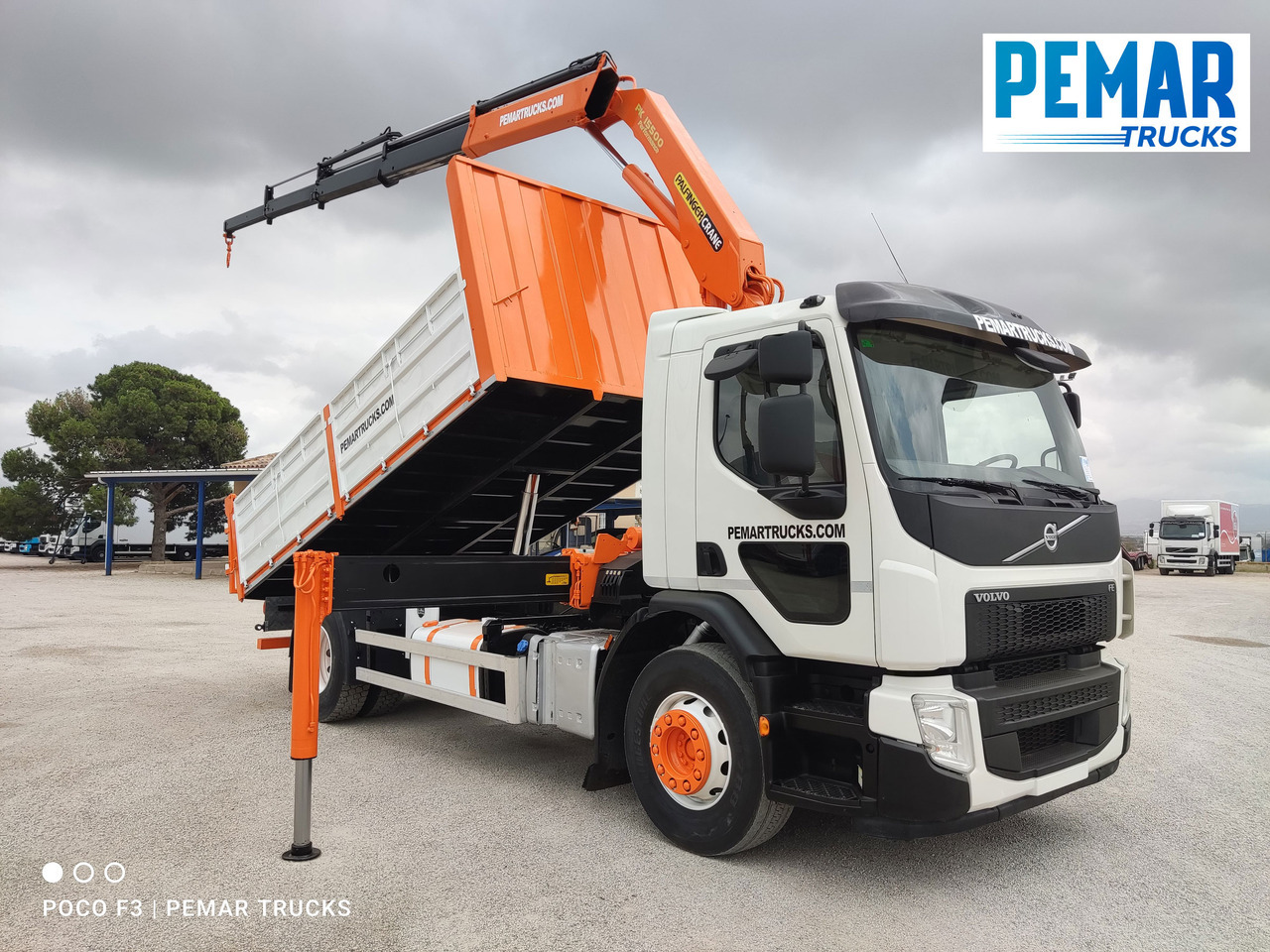 VOLVO FE 280 GRUA BASCULANTE 18T EURO 6 - Камион с кран: снимка 3 VOLVO FE 280 GRUA BASCULANTE 18T EURO 6 - Камион с кран: снимка 3