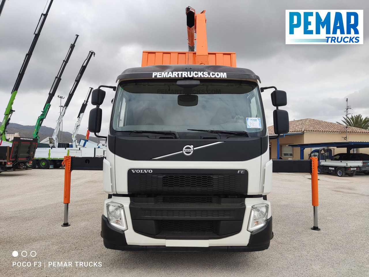 VOLVO FE 280 GRUA BASCULANTE 18T EURO 6 - Камион с кран: снимка 2 VOLVO FE 280 GRUA BASCULANTE 18T EURO 6 - Камион с кран: снимка 2