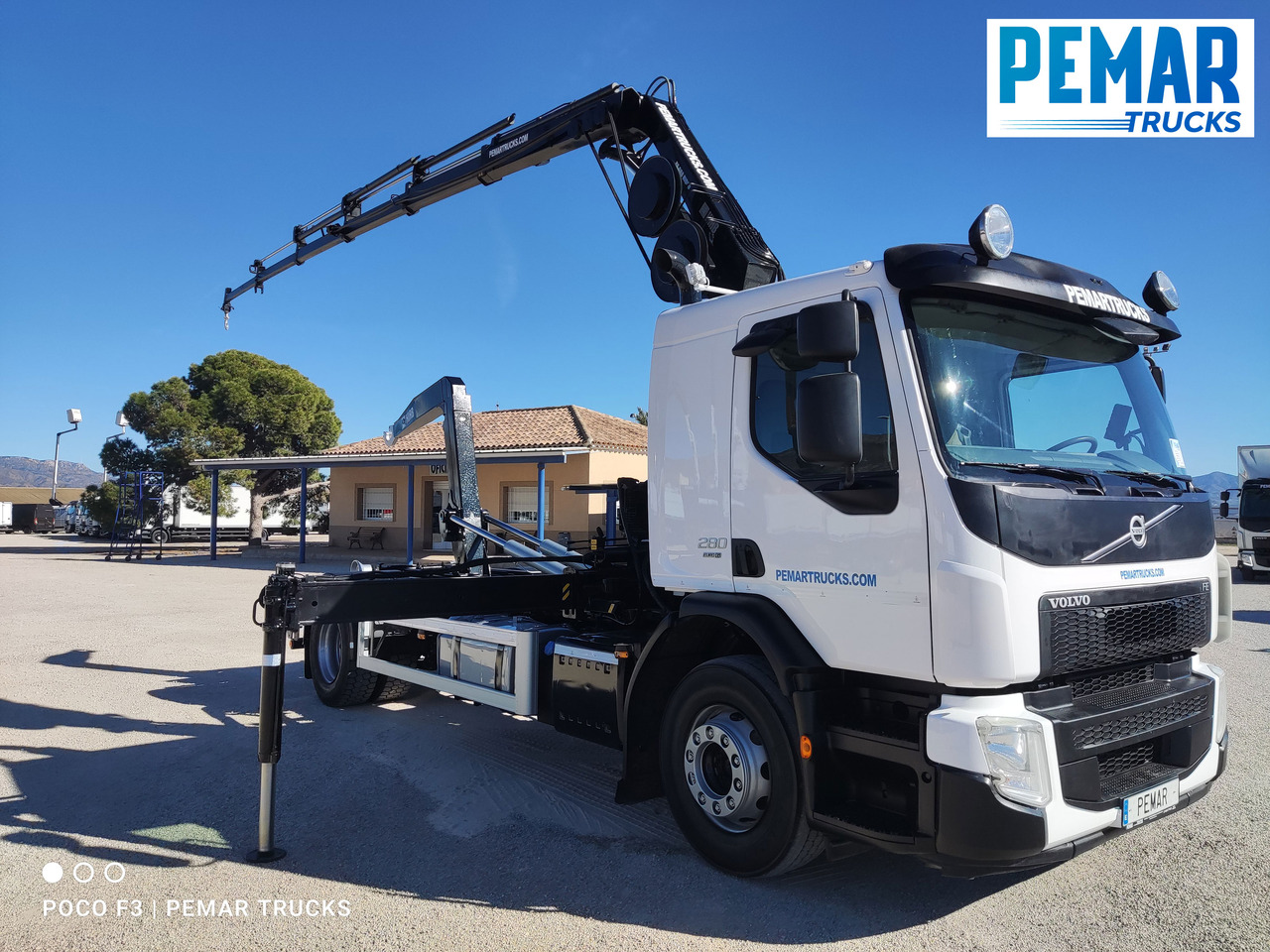 VOLVO FE 280 GRUA MULTILIFT 18T EURO 6 - Самосвал камион, Камион с кран: снимка 3 VOLVO FE 280 GRUA MULTILIFT 18T EURO 6 - Самосвал камион, Камион с кран: снимка 3