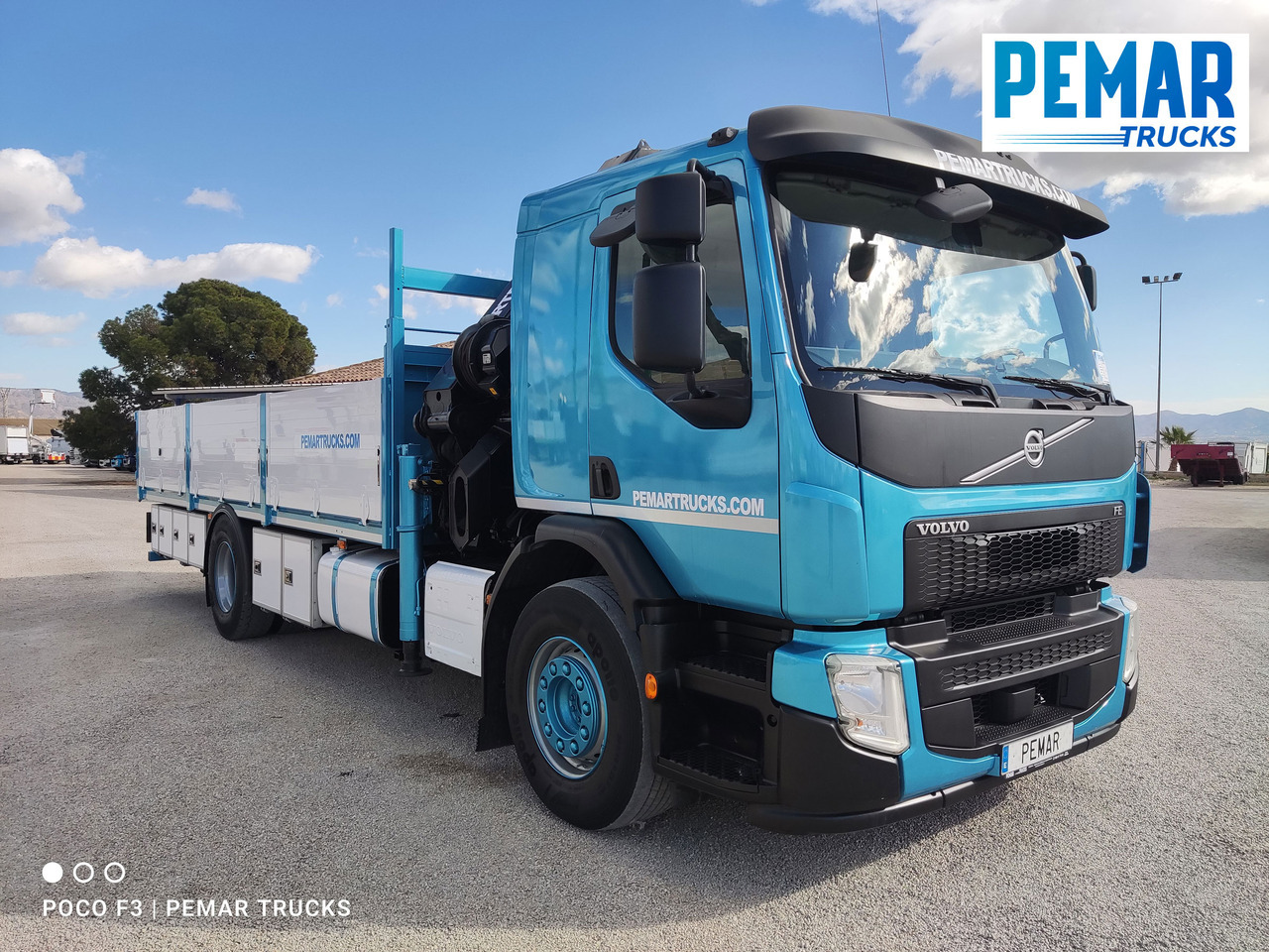 VOLVO FE 320 GRUA CAJA FIJA - Камион с кран: снимка 4 VOLVO FE 320 GRUA CAJA FIJA - Камион с кран: снимка 4