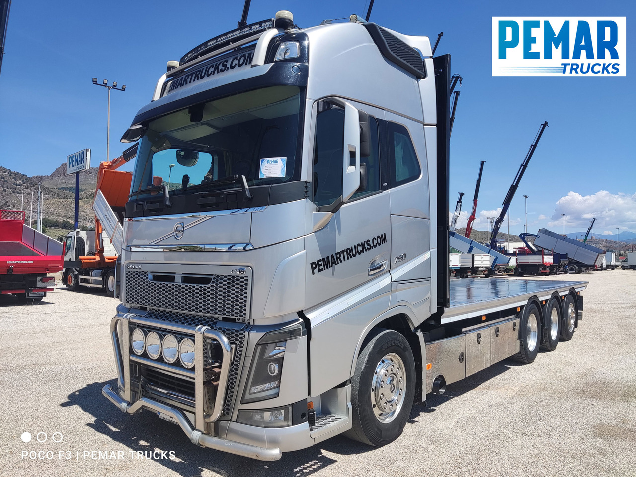 VOLVO FH16 750 8X4 PLATAFORMA CAJA ABIERTA - Бордови камион: снимка 1 VOLVO FH16 750 8X4 PLATAFORMA CAJA ABIERTA - Бордови камион: снимка 1