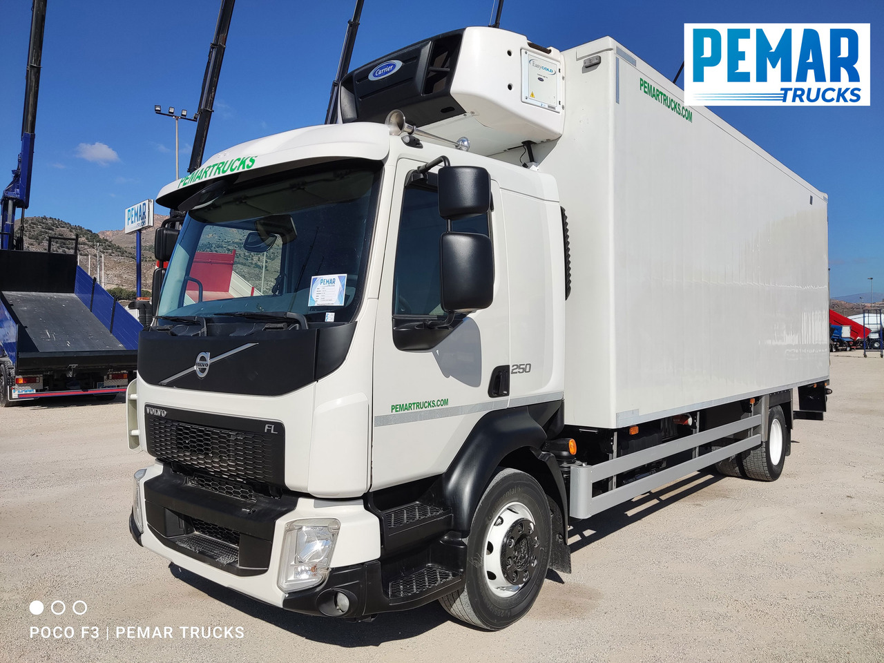 VOLVO FL 250 FRIGORIFICO 12T EURO 6 - Рефрижератор камион: снимка 1 VOLVO FL 250 FRIGORIFICO 12T EURO 6 - Рефрижератор камион: снимка 1