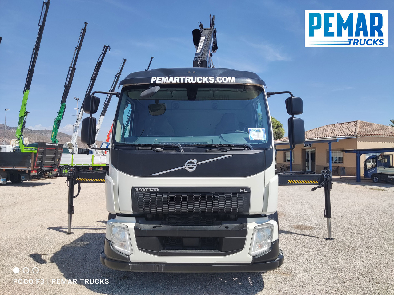 VOLVO FL 280 GRUA CAJA FIJA EURO 6 - Камион с кран: снимка 3 VOLVO FL 280 GRUA CAJA FIJA EURO 6 - Камион с кран: снимка 3