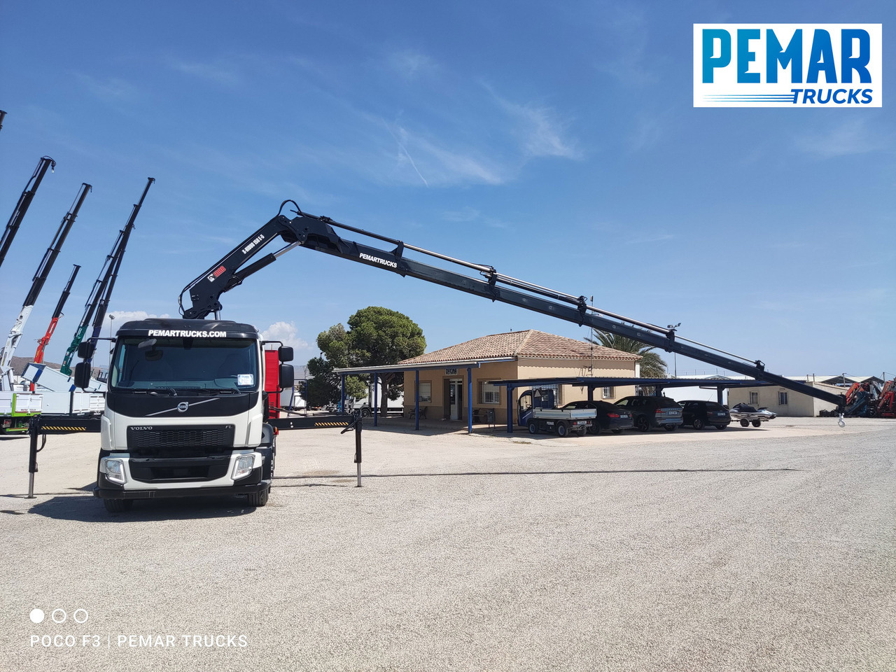 Лизинг на VOLVO FL 280 GRUA CAJA FIJA EURO 6 VOLVO FL 280 GRUA CAJA FIJA EURO 6: снимка 10