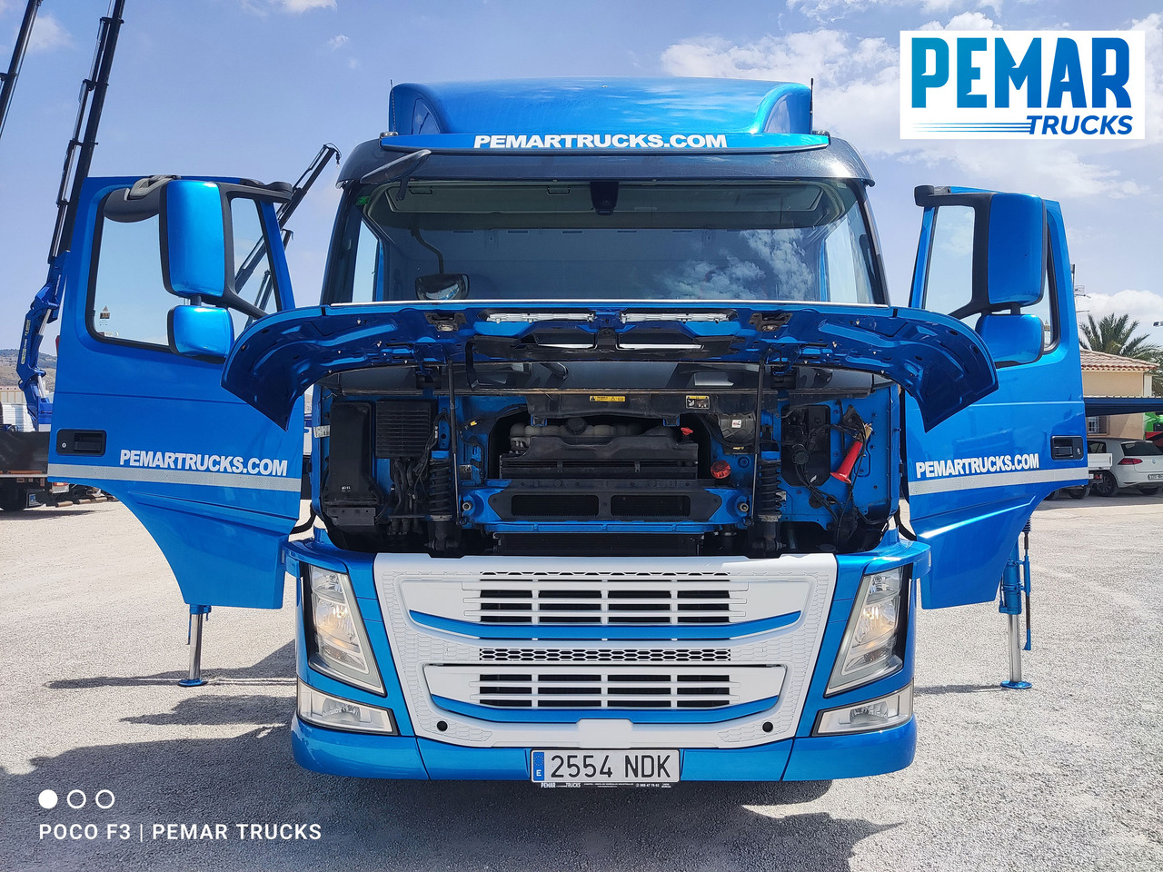 Камион с кран VOLVO FM 330 GRUA CAJA FIJA: снимка 34