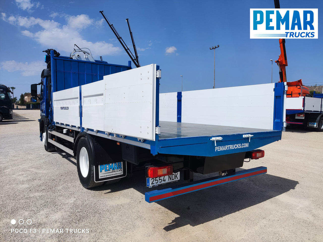 Камион с кран VOLVO FM 330 GRUA CAJA FIJA: снимка 18